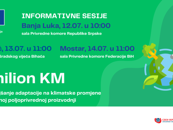 EU4AGRI-Recovery informativne sesije u Banja Luci, Bihaću & Mostaru