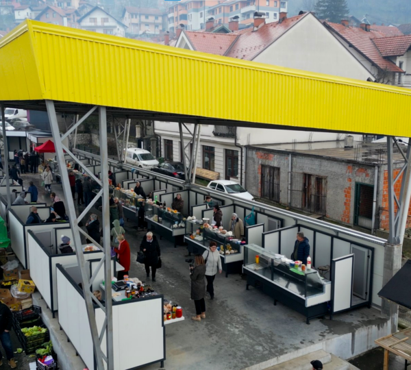 Modernizacija Gradske tržnice u Gračanici uz podršku Evropske unije
